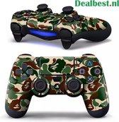 PS4 dualshock Controller PlayStation sticker skin | Army Camouflage Leger
