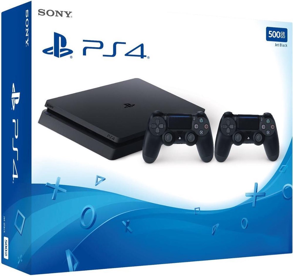 Sony PlayStation 4 Slim 500GB + Dualshock 4 Controller