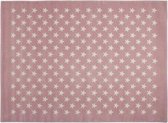 Lorena Canals - Vloerkleed Sterren - 120 x 160 cm - Roze