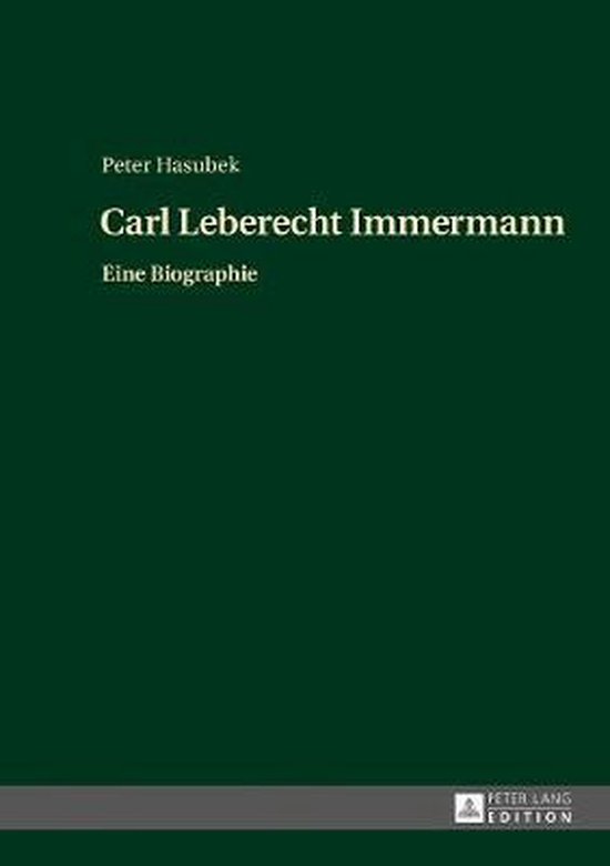 Carl Leberecht Immermann - cover
