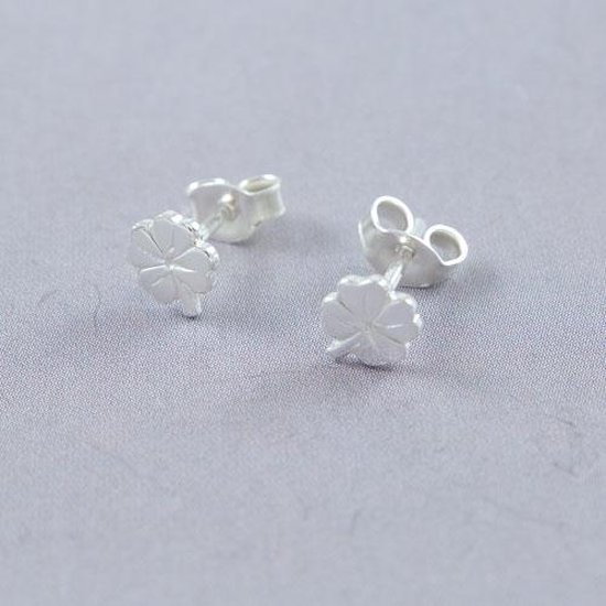 House of Jewels Oorbellen Dames Zilver 925 Klaver