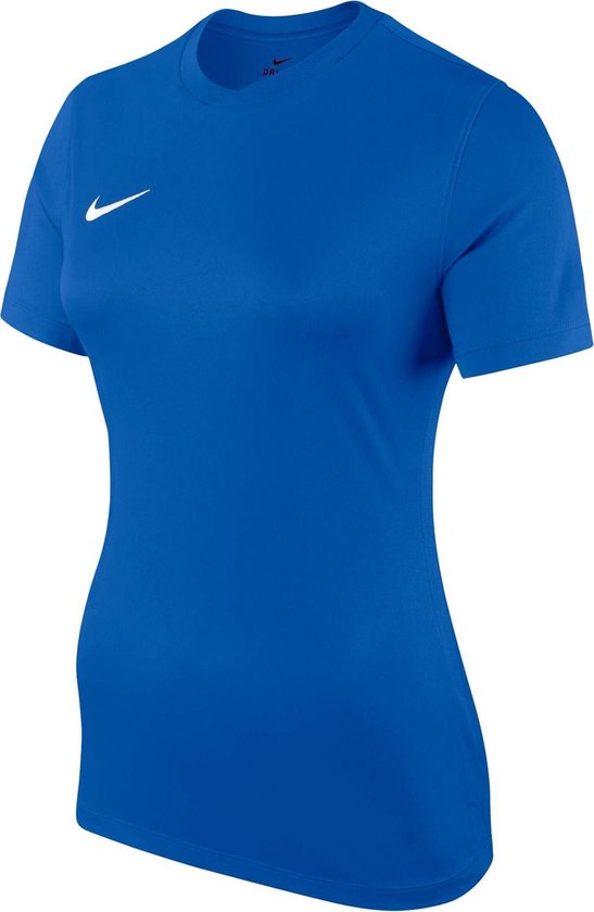 Nike Dry Park VI Sportshirt Dames - Royal Blue/White | bol.com