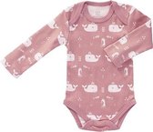 Romper Lange Mouw Walvis - Zacht Roze