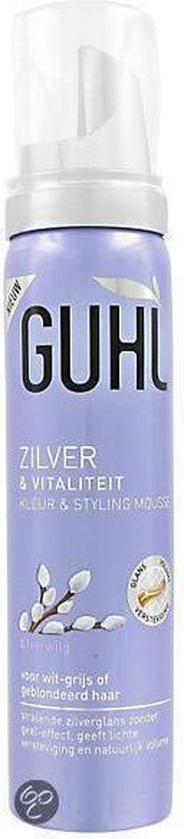 pijn doen Leeg de prullenbak betaling Guhl Zilver & Vitaliteit Shine Mousse - 75 ml - Haarmousse | bol.com