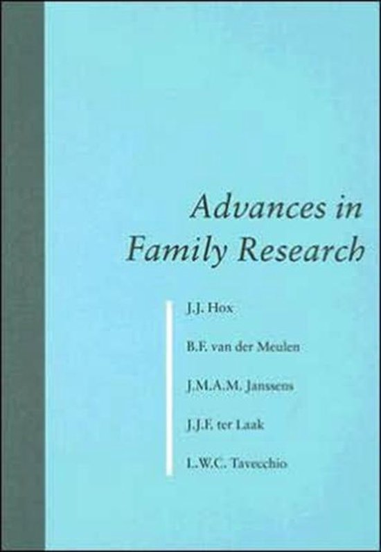 Advances in Family Research