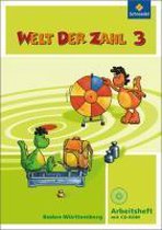 Welt der Zahl 3. Arbeitsheft. Baden-Württemberg