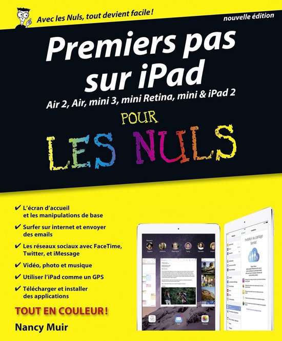 Premiers pas sur iPad nouvelle édition Pour lesNuls - cover