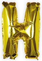 Ginger Ray Pick & Mix - Folieballon letter H - goud