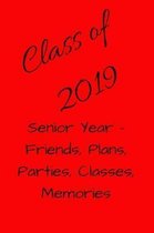 Class of 2019 Senior Year