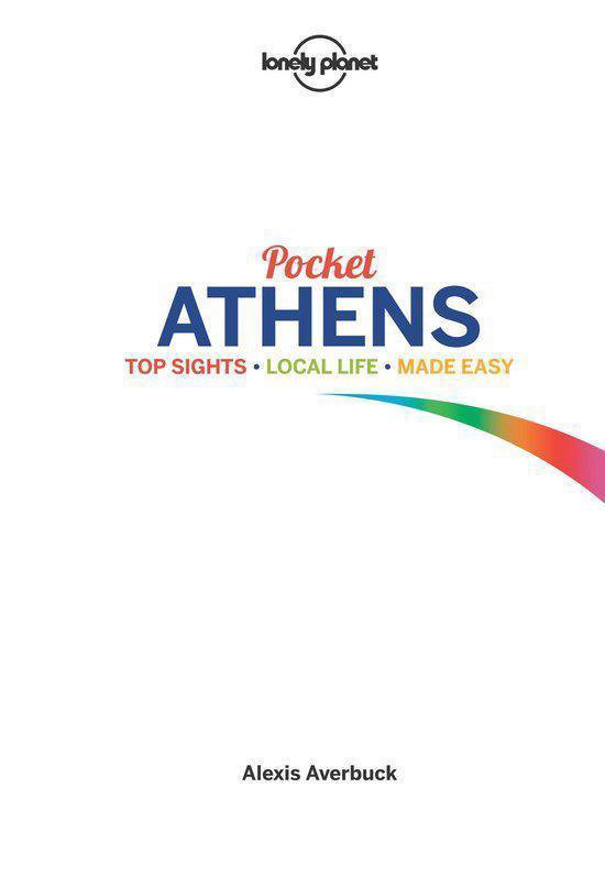 Cover van 'Lonely Planet Pocket Athens' met de ondertitel 'Top Sights · Local Life · Made Easy'.