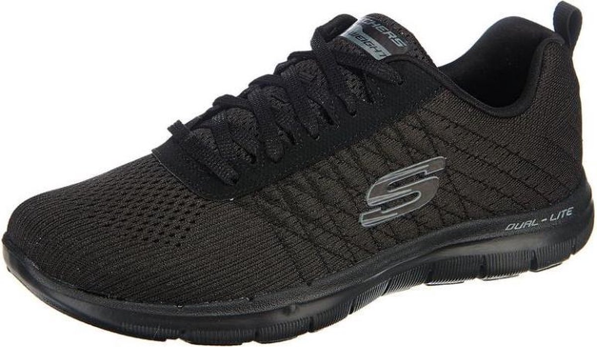 Skechers Sportschoenen Dames FLEX APPEAL 2.0-BREAK FREE-12757-Maat 36-Black  | bol.com
