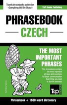 English-Czech Phrasebook and 1500-Word Dictionary