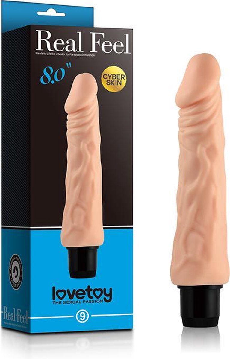 Goedkoopste Cyber skin realistische vibrator - beige