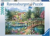 Ravensburger puzzel Zomertinten - Legpuzzel - 2000 stukjes