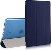 Tri-Fold Book Case met Wake/Sleep - Geschikt voor iPad 9.7 (2017/2018) Hoesje - Blauw