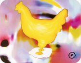 Kamagurka "Chicken Multi", bureau onderlegger, 43 cm x 33 cm.