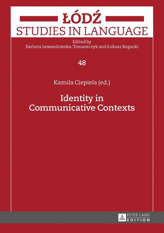 Lodz Studies in Language 48 - Identity in Communicative Cont ... - cover