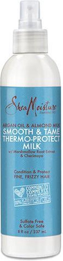 Shea Moisture - Argan Oil & Almond Milk - Smooth and Tame - Thermo  Protector Milk - 237ml | bol.com