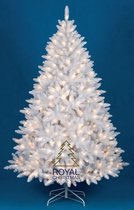 Royal Christmas - Kunstkerstboom - Washington Promo Wit - Hoogte 240 cm - met 400 warm LED lampjes - 2324 Takken