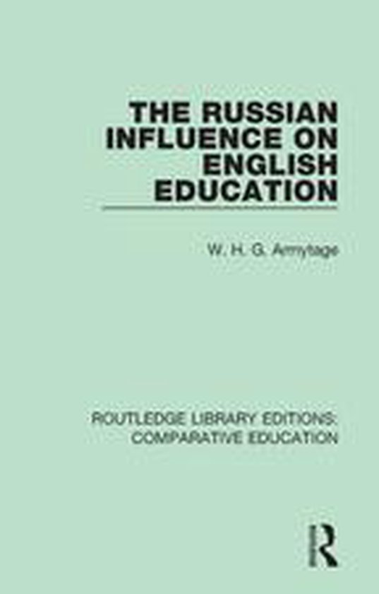 Routledge Library Editions: Comparative Education - The Russ ... - cover