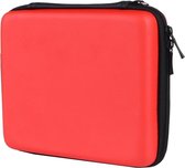 Hard Cover Opberghoes Tas Geschikt Voor De Nintendo 2DS- Opbergtas Bescherm Hoes - Carry Case Rood