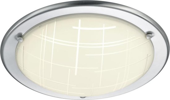 Plafonnier, Padella Incl. 1 X LED,SMD,25,0 Watt,3000K,3000 Lm. Corps: Métal, Laiton Mat L:63,5cm
