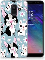 Geschikt voor Samsung Galaxy A6 (2018) TPU Hoesje Design Hondjes