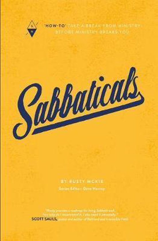 How-To- Sabbaticals, Rusty Mckie | 9781732055261 | Boeken | bol.com
