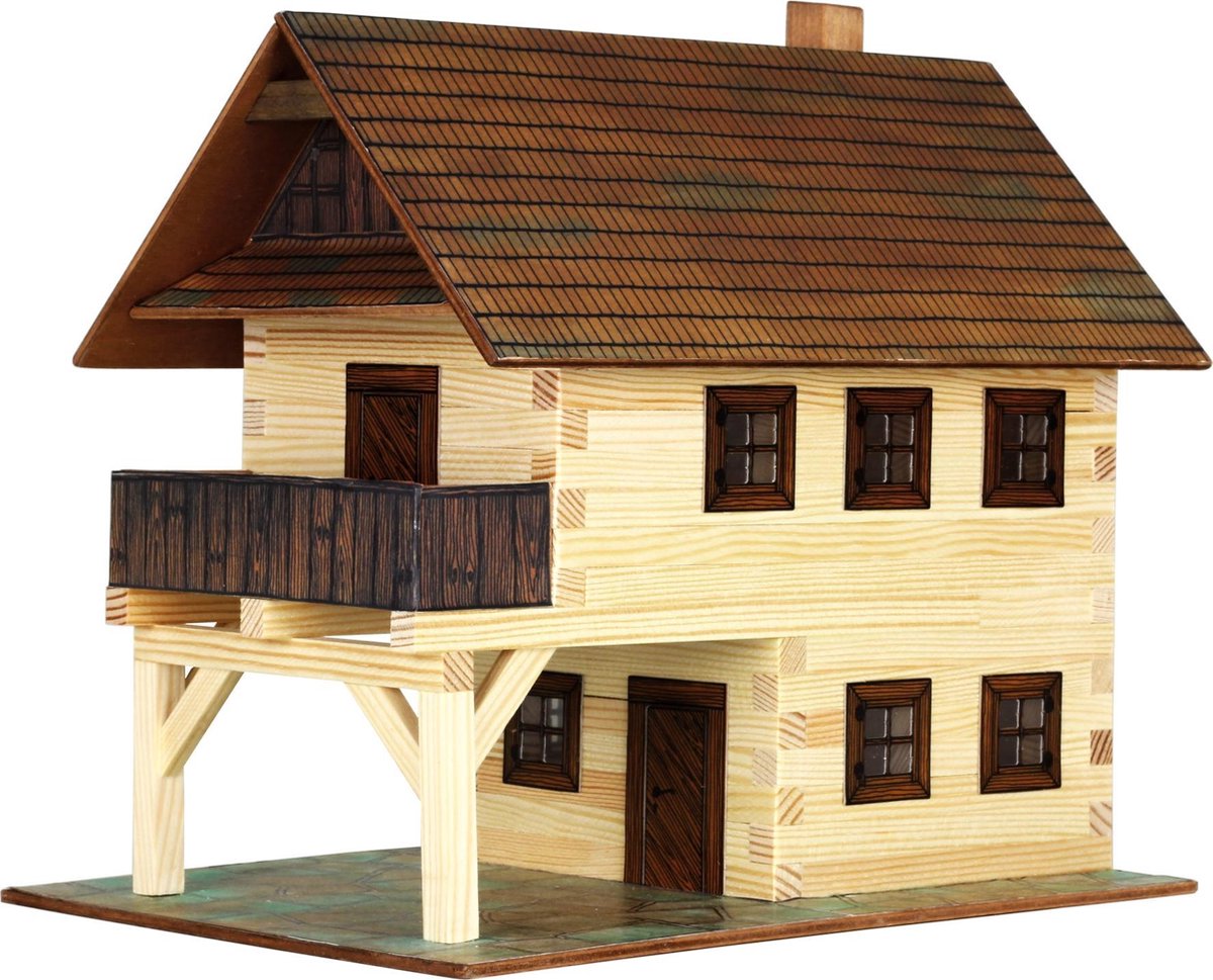 Bouwpakket Raadhuis Walachia W14- hout