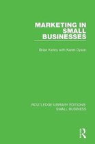 Routledge Library Editions: Small Business- Marketing in Small Businesses