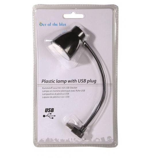 Lampje met USB aansluiting wit 18 cm | bol.com