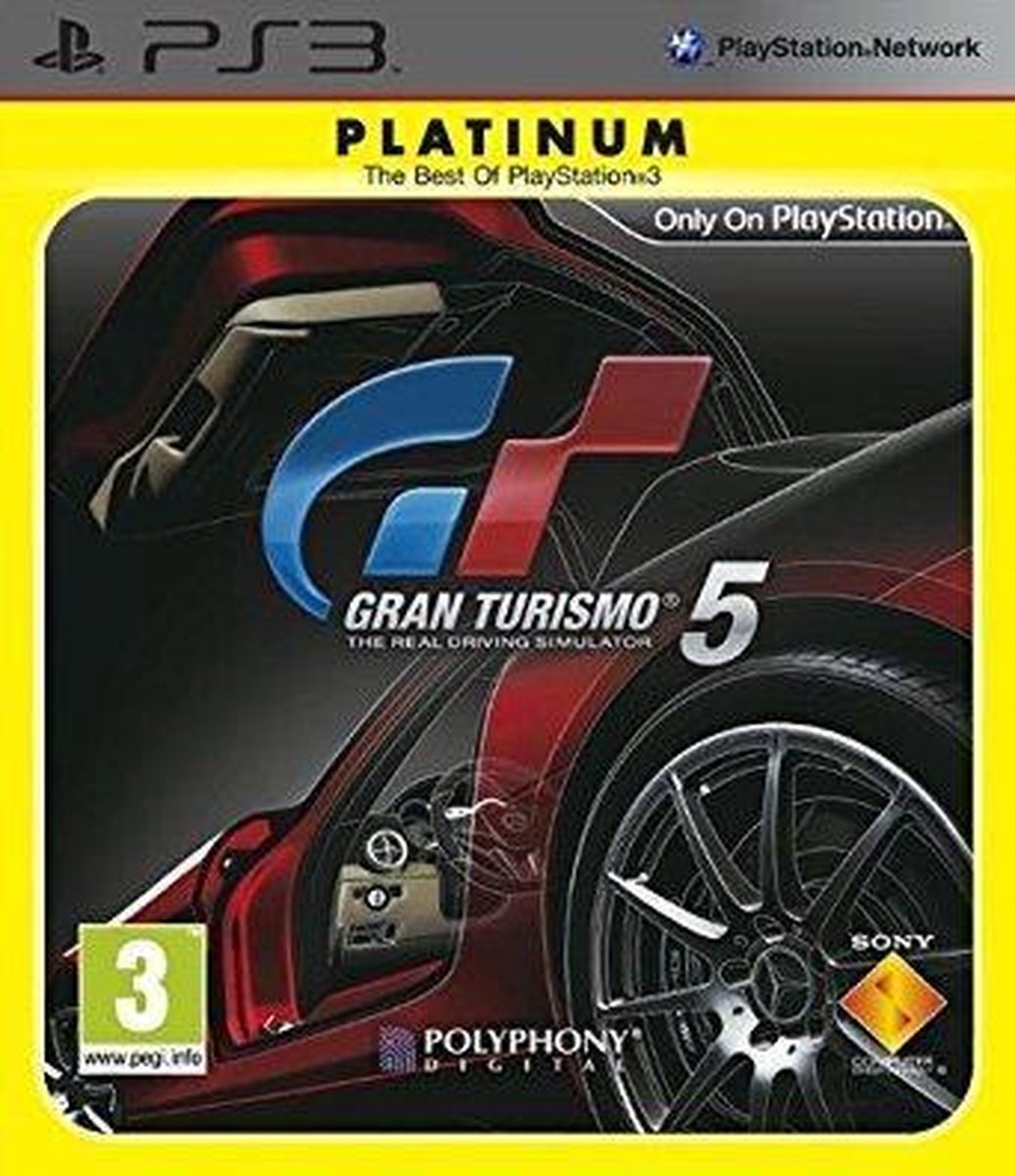 Gran Turismo 5 (Platinum) - PS3 | Games | bol