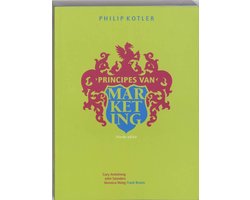 Omslag van Principes Van Marketing + Dvd