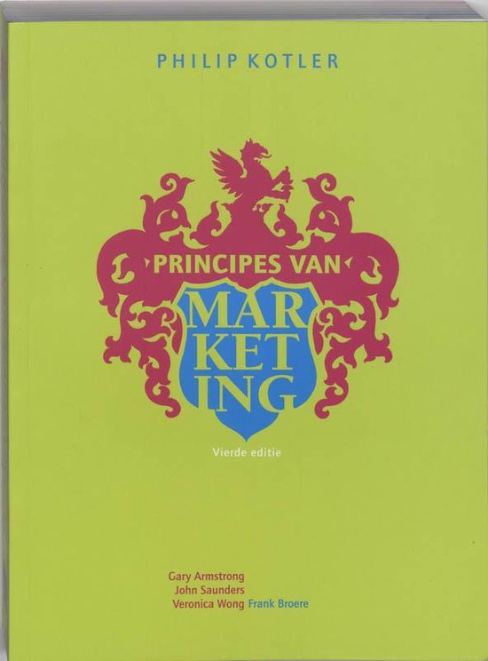 Principes Van Marketing + Dvd - cover