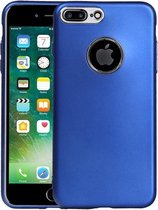 BestCases.nl Apple iPhone 7 Plus / 8 Plus Design TPU back case hoesje Blauw