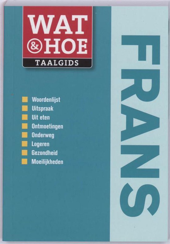 Wat En Hoe Frans Taalgids - cover