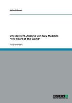 One day left. Analyse von Guy Maddins The heart of the world