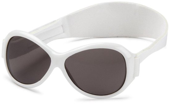 Banz - UV-beschermende zonnebril voor kinderen - Retro - Wit - maat Onesize (2-5yrs) van Banz — afbeelding 4