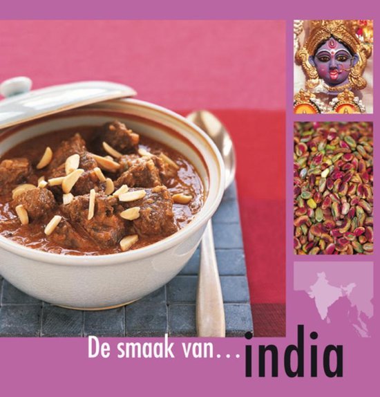 Cover van het boek 'De smaak van India'