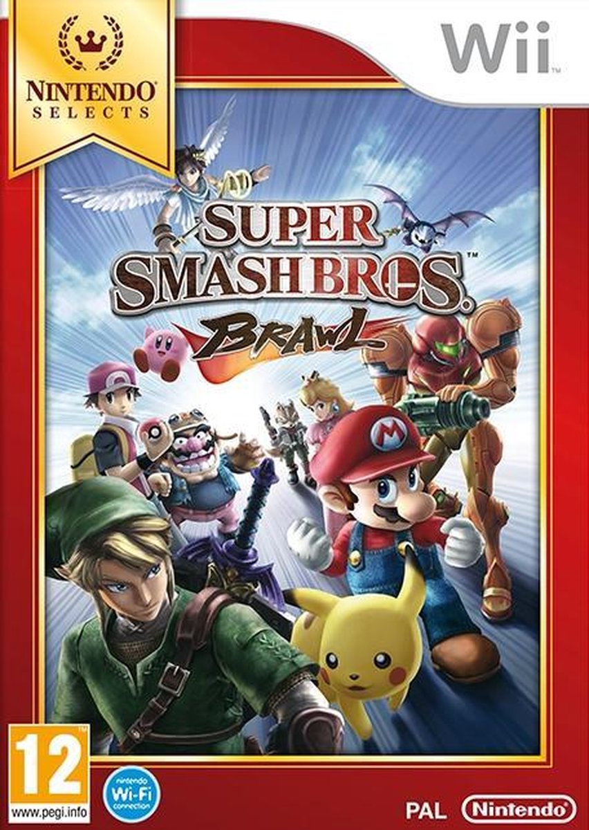 aspect Dertig Gedwongen Nintendo Super Smash Bros. Brawl Select, Wii video-game | Games | bol.com