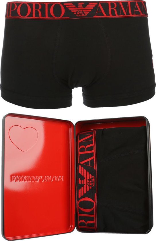 Emporio Armani - Valentijn Gift Box Trunk Boxershort Zwart - XL | bol.com