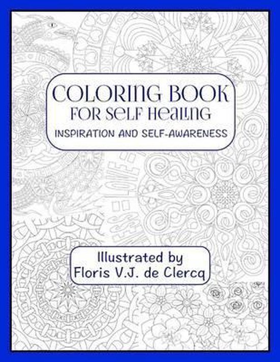 Coloring Book for Self Healing- Coloring Book For Self Heali ... - cover