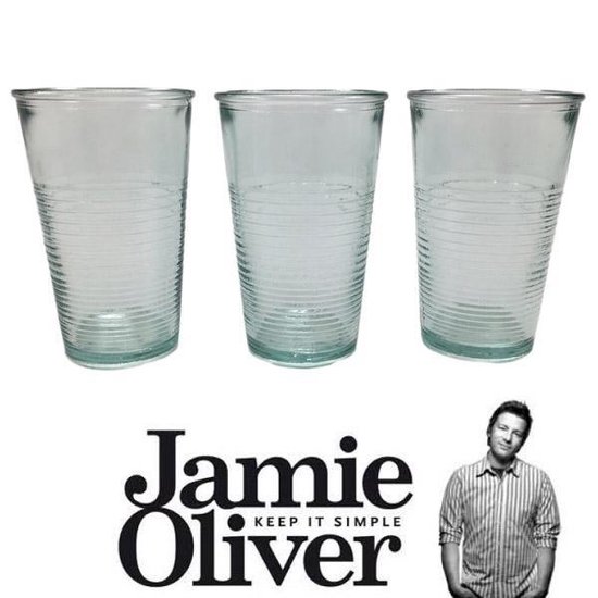 Jamie Oliver glazenset - 3 stuks - 35 cl. | bol.com