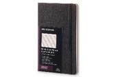 Moleskine Agenda 2017 12 Months Planner Weekly Horizontal Large Black Hard Cover