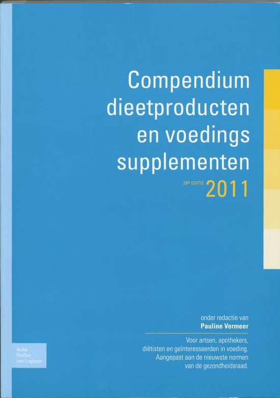 Cover van het boek 'Compendium / Dieetproducten en voedingssupplementen / druk 1' van P. Vermeer