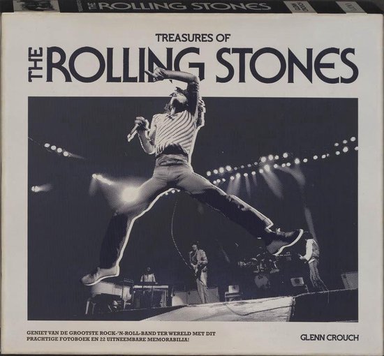 Cover van het boek 'Treasures of The Rolling Stones' van Glenn Crouch