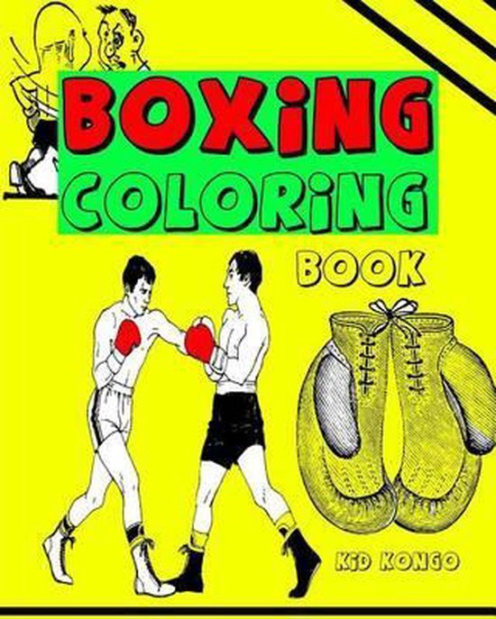Boxing Coloring Book - cover