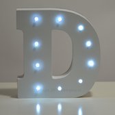 Letterlamp D