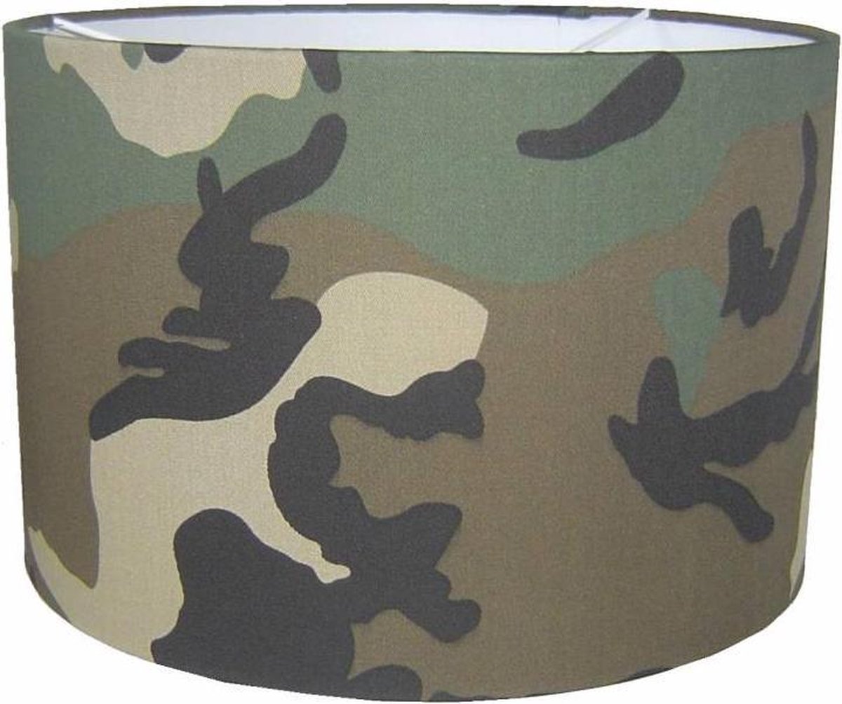 Designed 4 Kids lampenkamp Army Camouflage lamp doorsnede 30 cm | bol.com