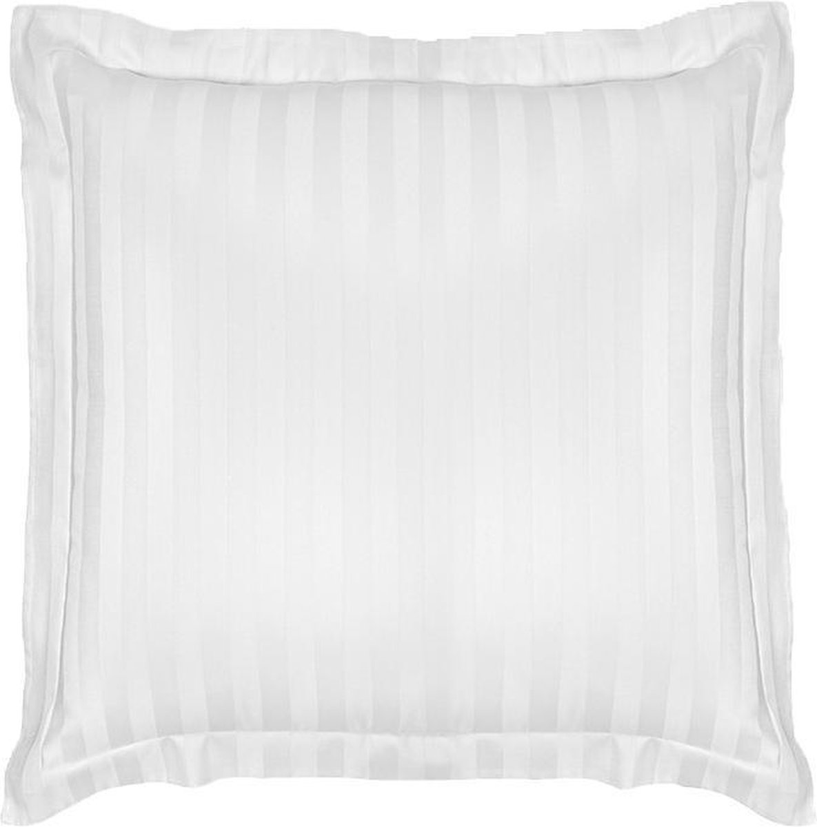 De Witte Lietaer Kussensloop Zygo White - 63 x 63 cm - Wit - Katoen Satijn